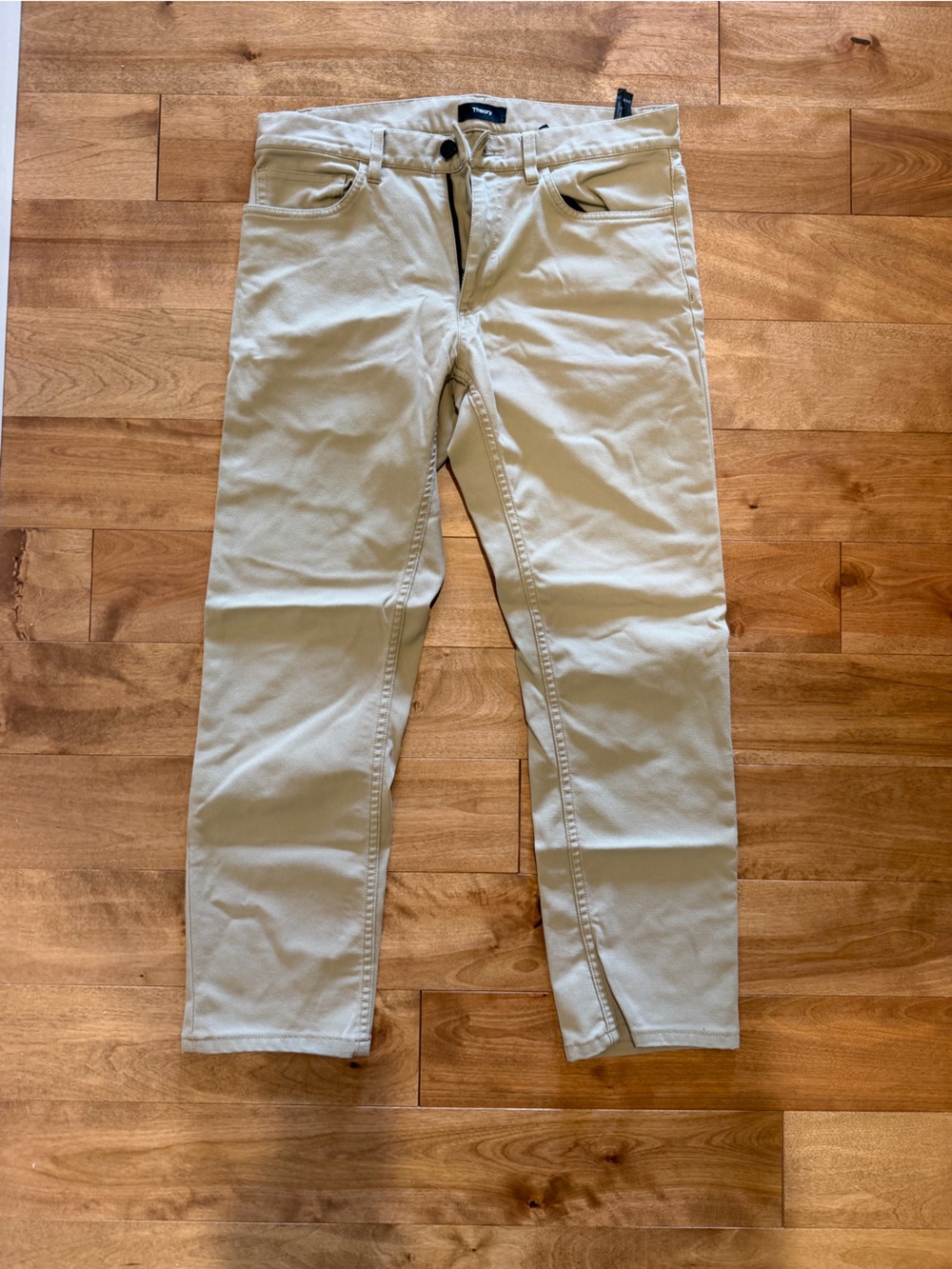 Theory Men's Chinos in Light Khaki